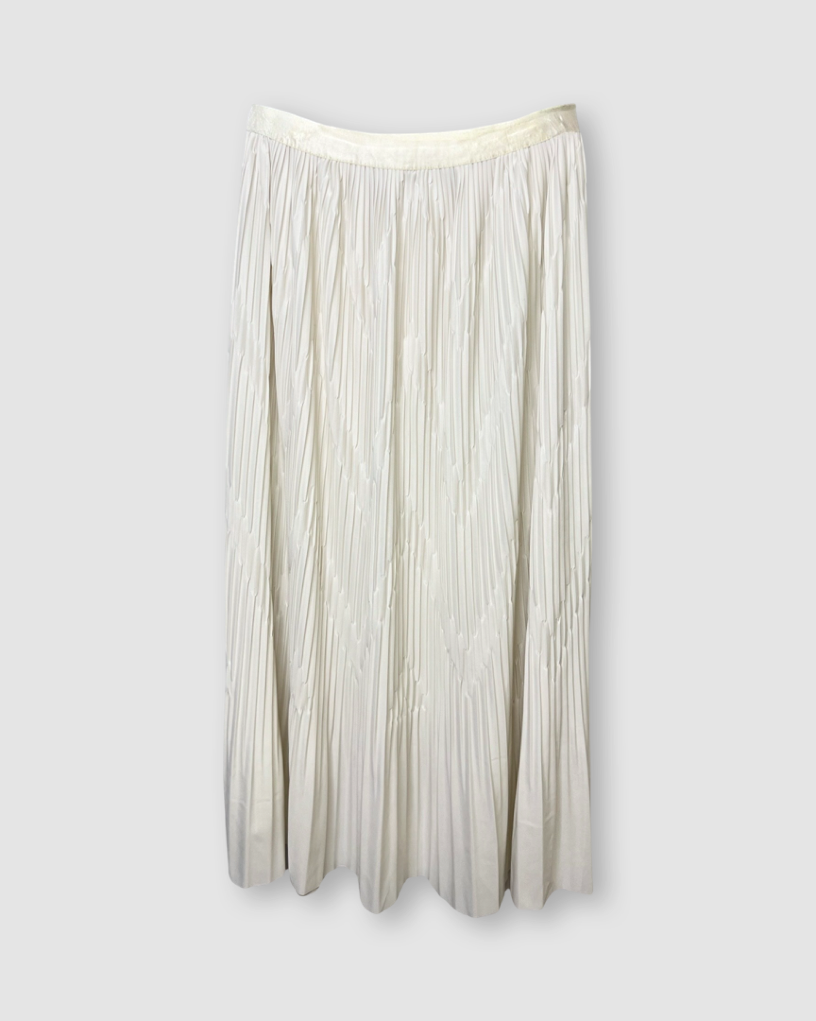 Pleated Midi Skirt