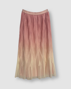 Pleated Midi Skirt