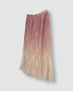 Pleated Midi Skirt