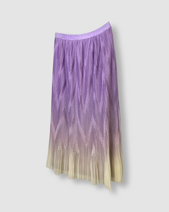 Pleated Midi Skirt