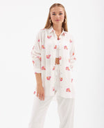 Load image into Gallery viewer, Oversized Linen Shirt
