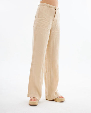 Full Length Linen Trouser