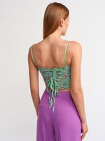 Load image into Gallery viewer, Floral Corset Top
