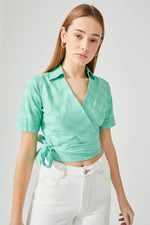 Load image into Gallery viewer, Draped Crop Top
