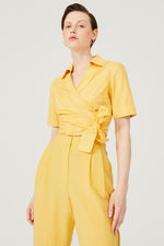 Load image into Gallery viewer, Draped Crop Top
