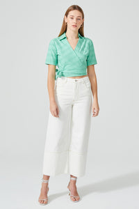 Draped Crop Top