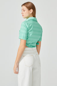 Draped Crop Top