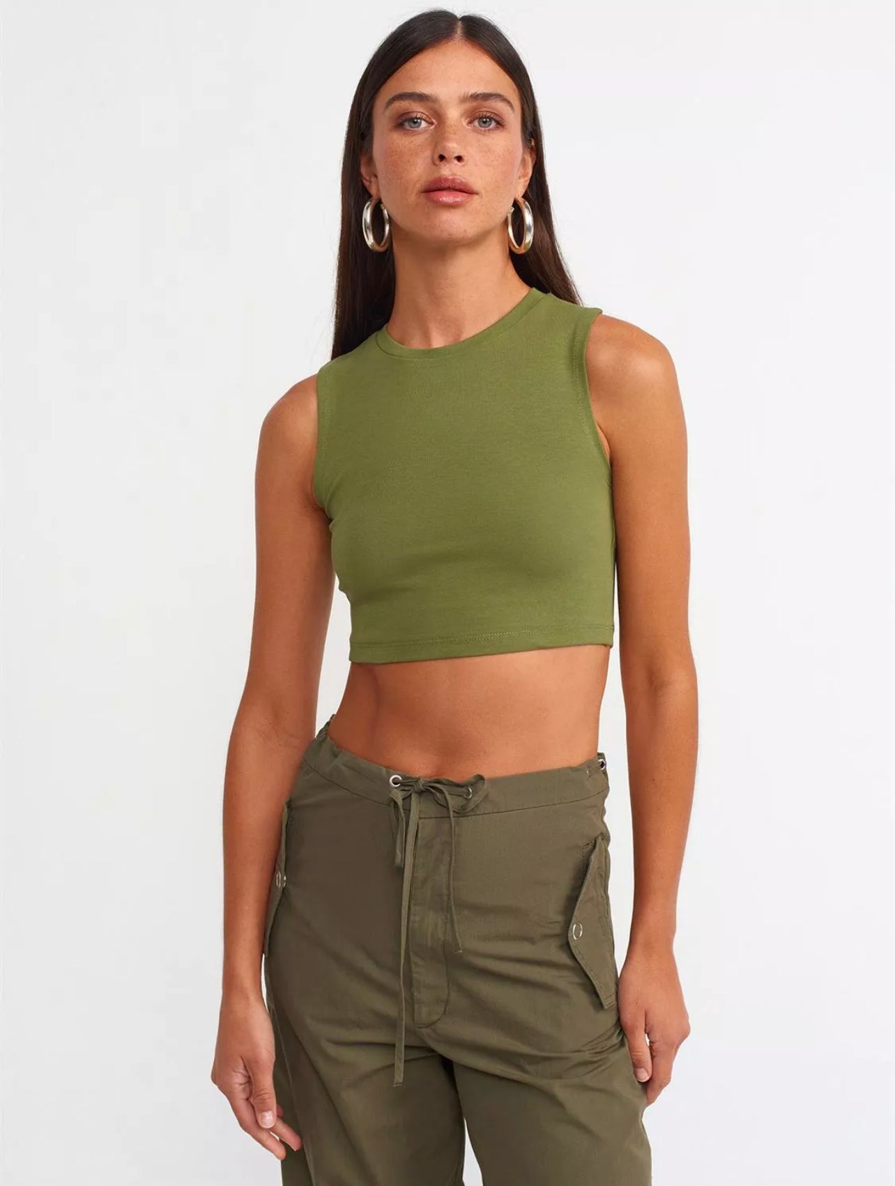 Stretch Crop Top