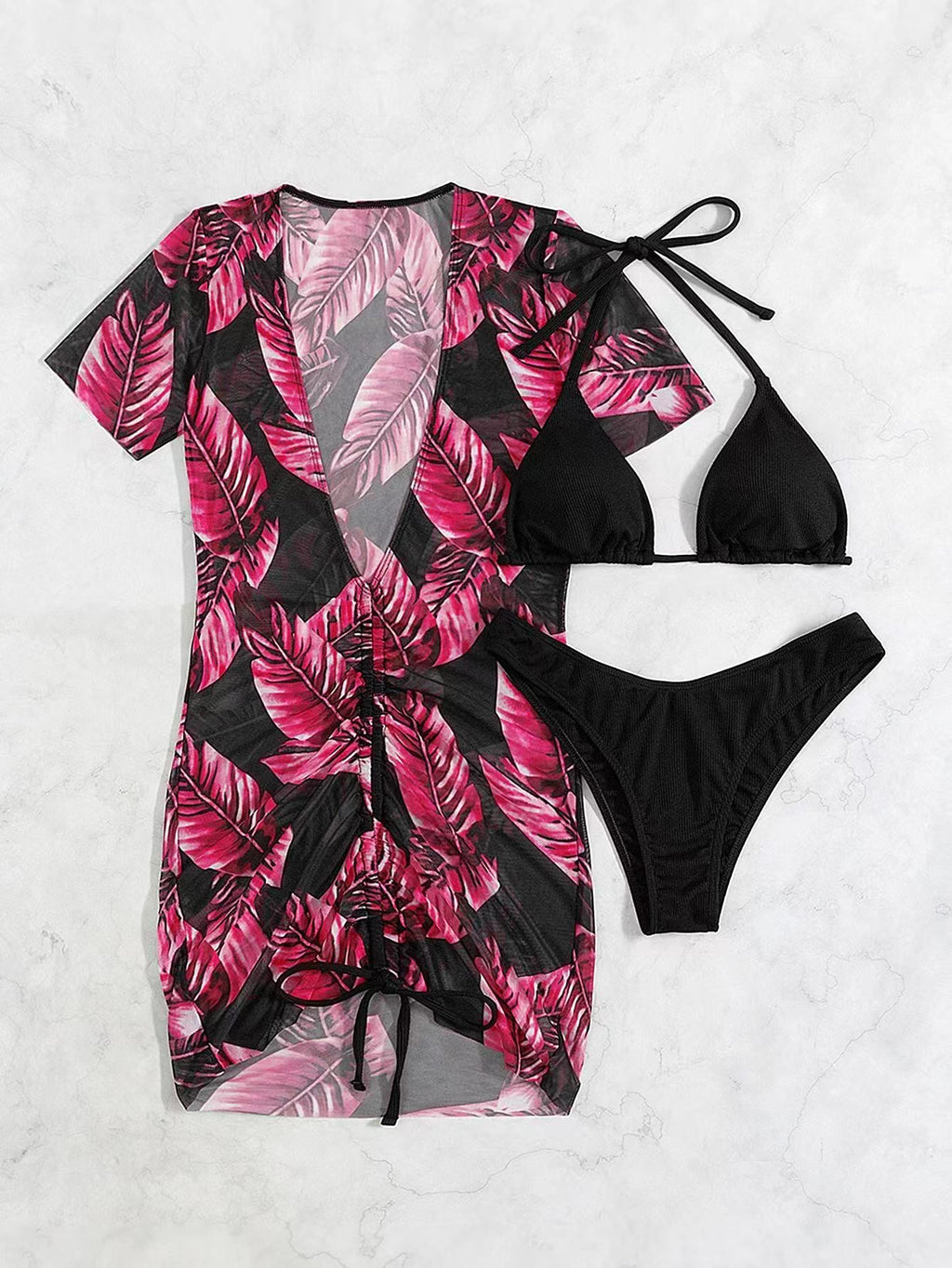 Triangle Bikini set of 3