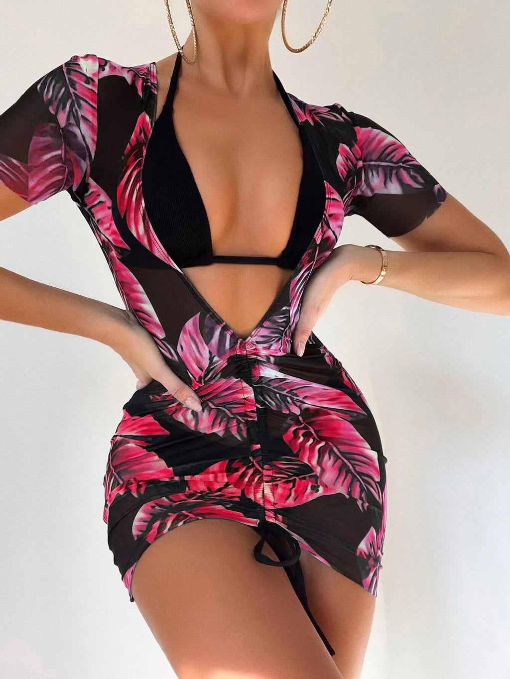 Triangle Bikini set of 3