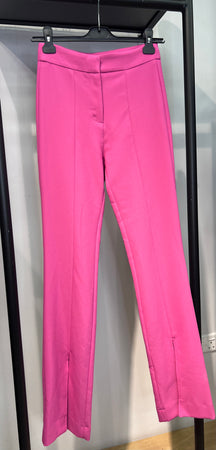 High-Waist Flared Trousers