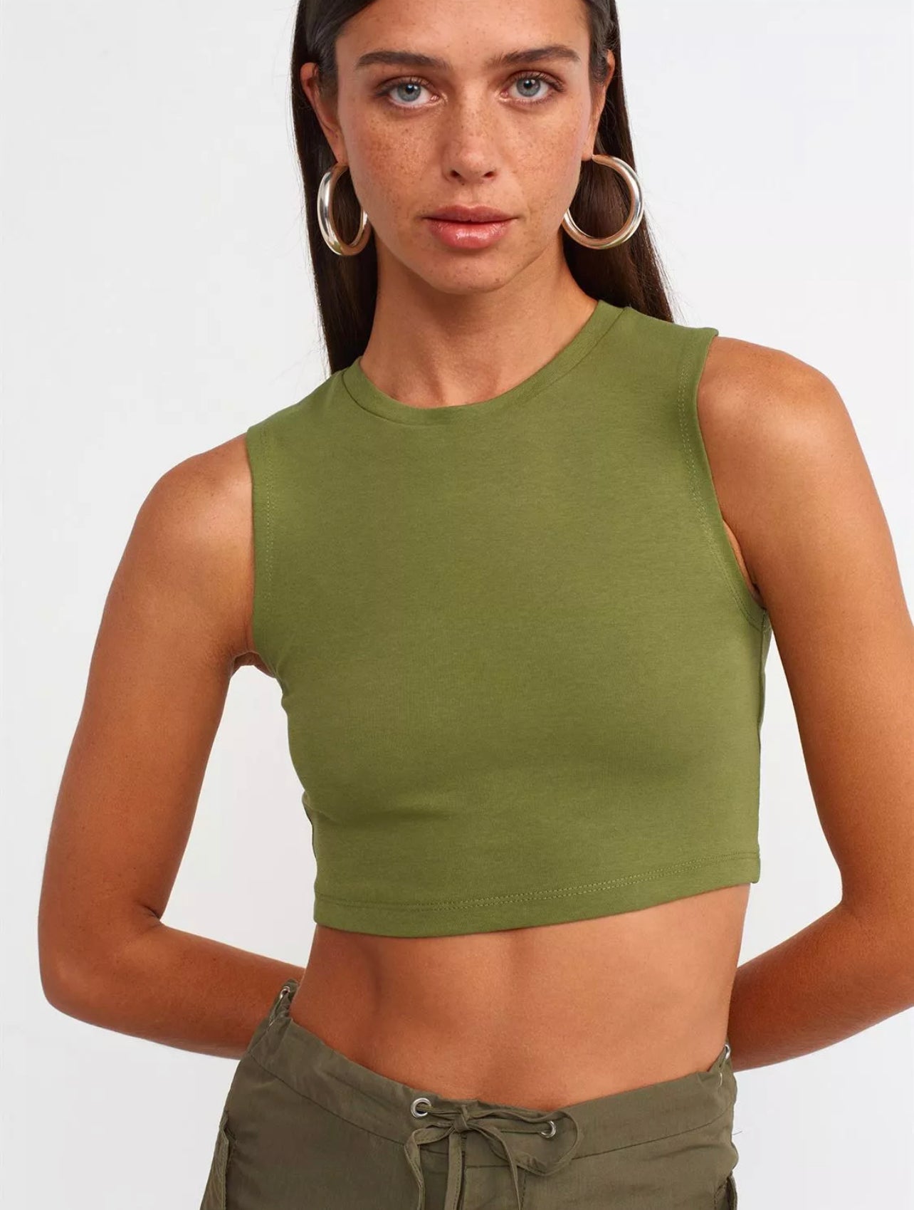 Stretch Crop Top